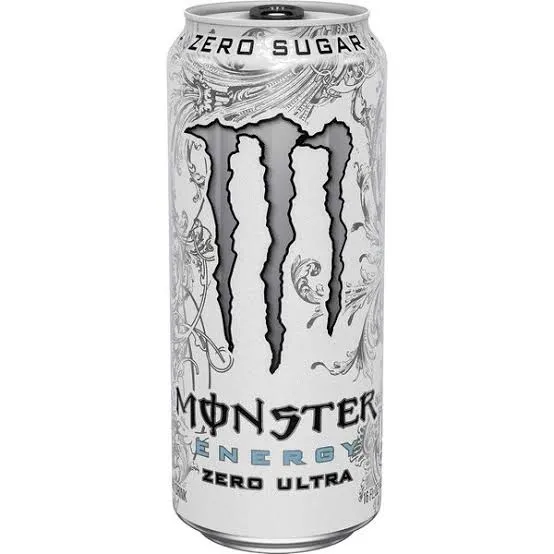 Monster Energy Zero Ultra – Zero Sugar Energy Drink (Refreshing Citrus Flavor)