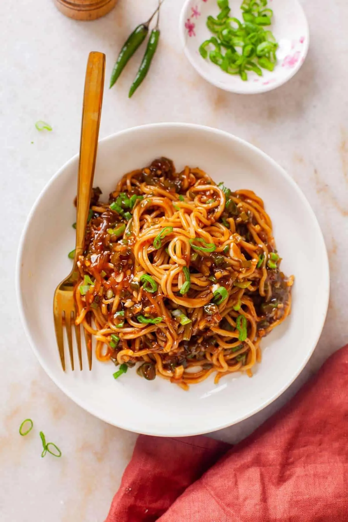 Manchurian Noodles