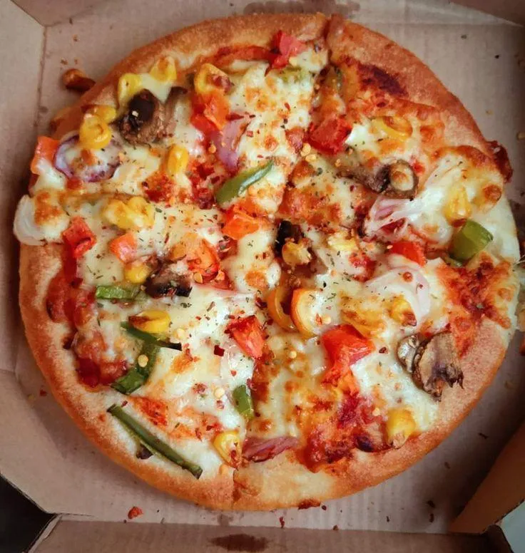 Mexican Veg Cheese Pizza