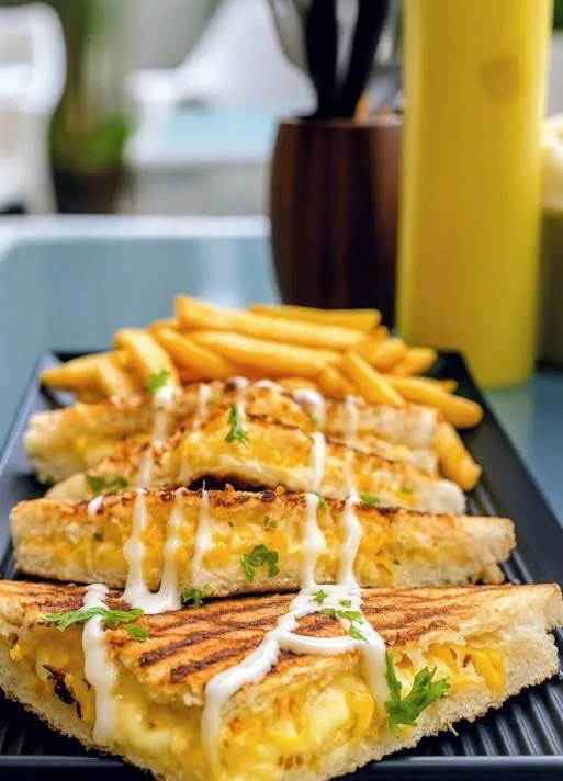 Cheese Corn Sandwich