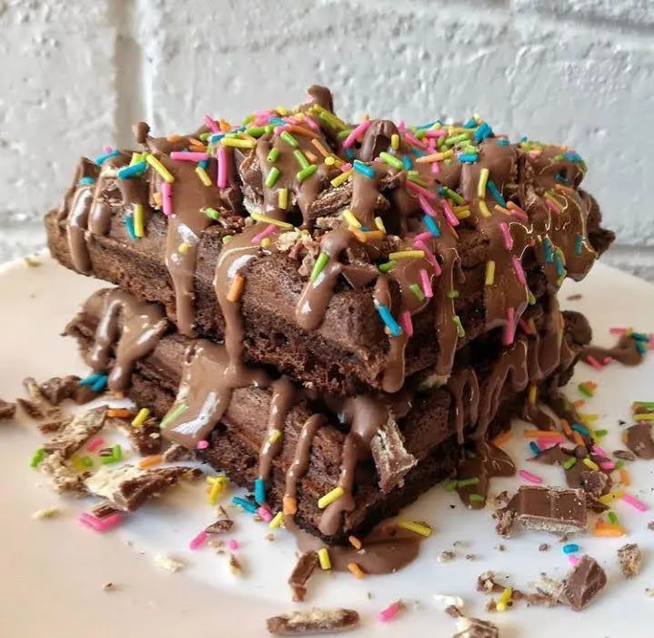 Rainbow Waffle