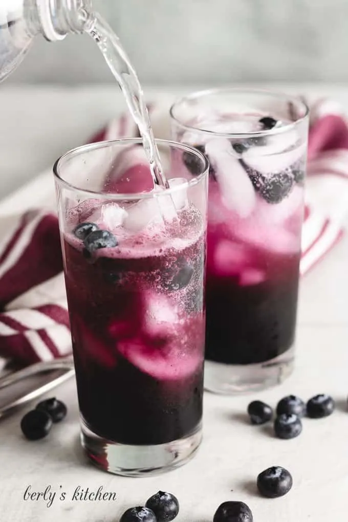 Blueberry Soda