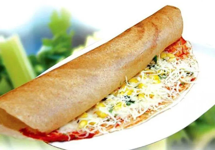 Cheese Garlic Masala Dosa