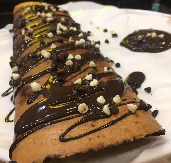 Chocolate Paper Dosa Cheese
