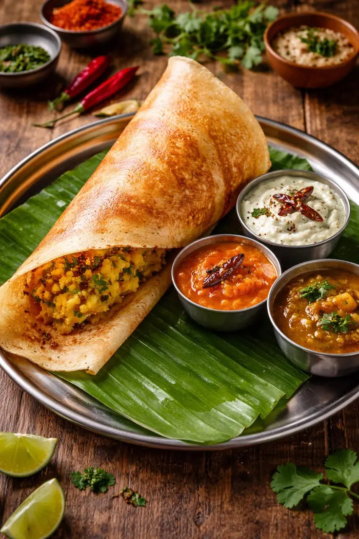 Mix Veg Dosa