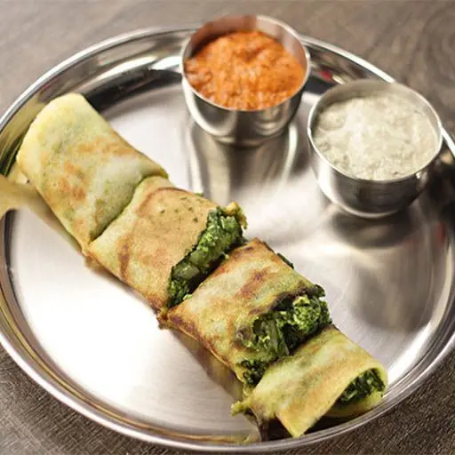 Palak Paneer Dosa