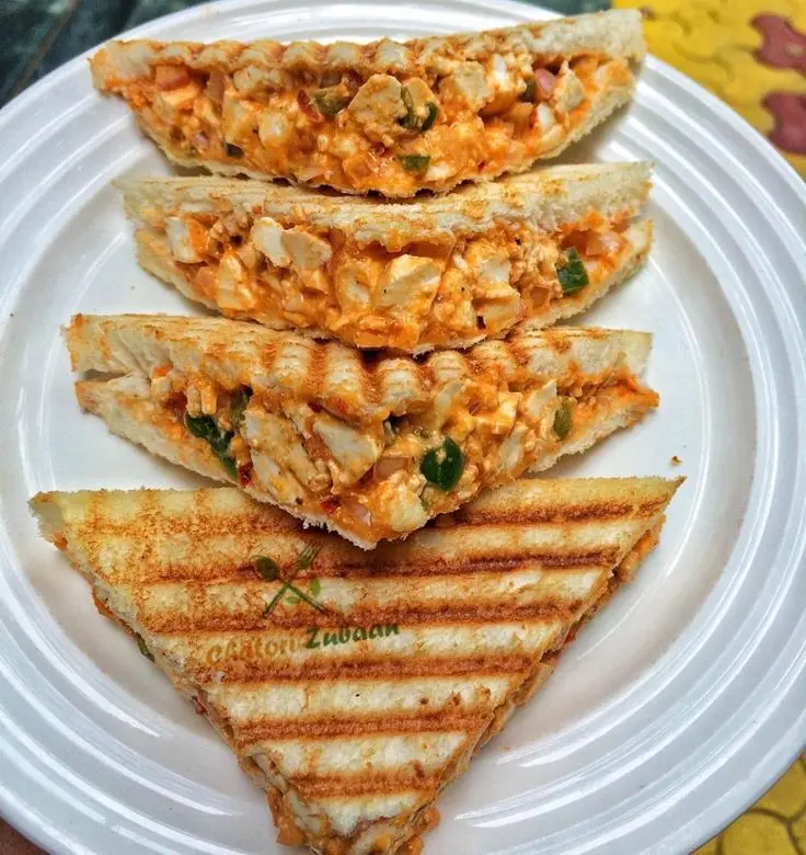 Tandoori Paneer Sandwich